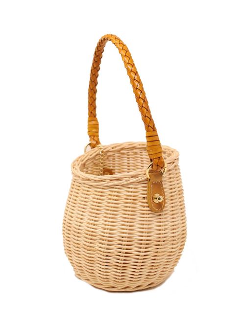 Basket should bag in natural color Laboratorio Capri | 108NATOCRA